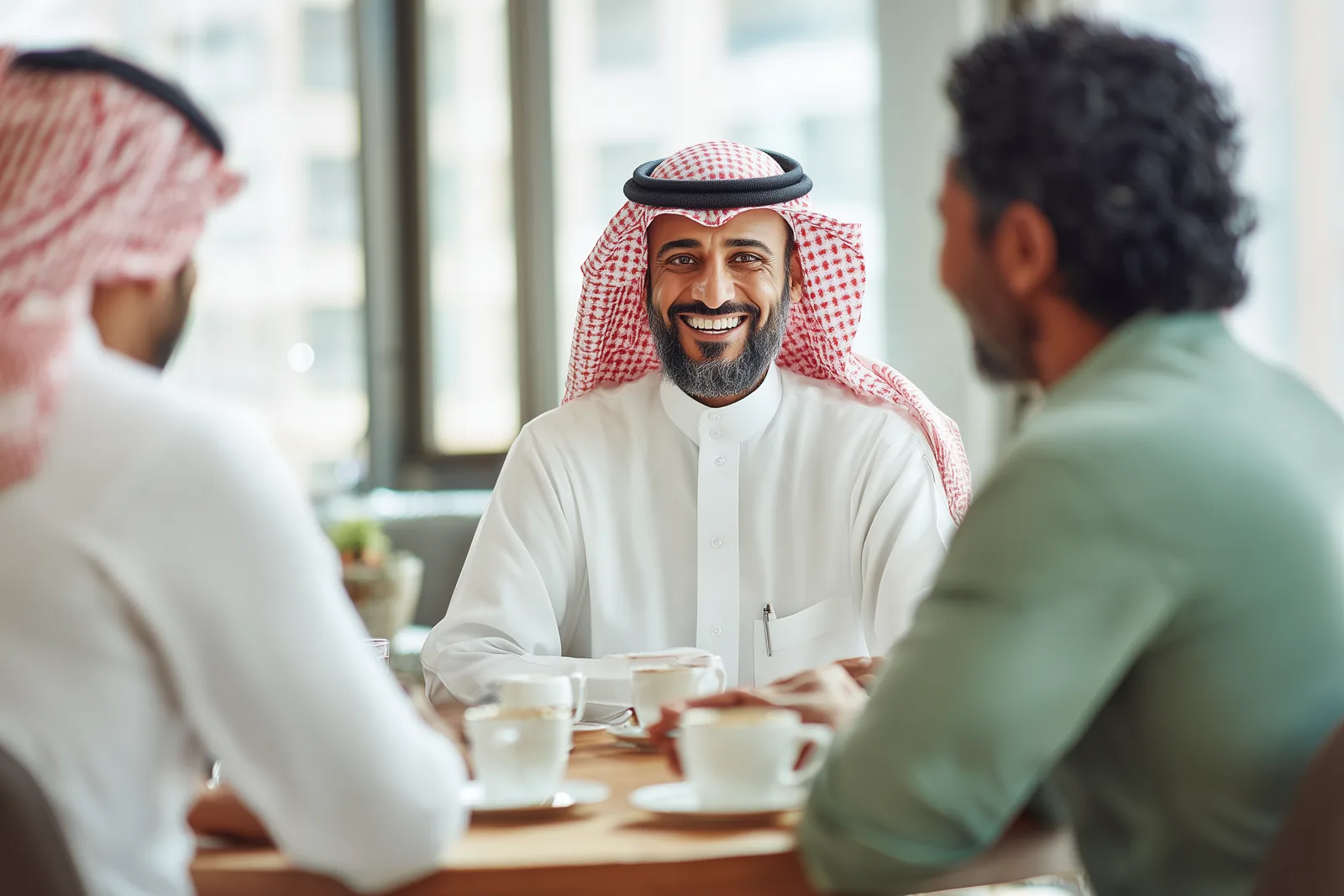 مقابلة تحقق مع موظف جديد في مقر أفمكو